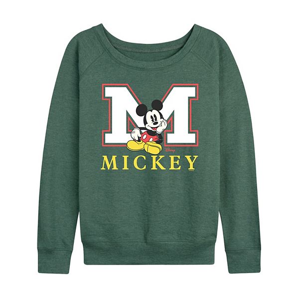 Женская футболка с длинным рукавом Mickey Mouse Varsity Letter French Terry Disney
Женская футболка с длинным рукавом Mickey Mouse Varsity Letter French Terry Disney