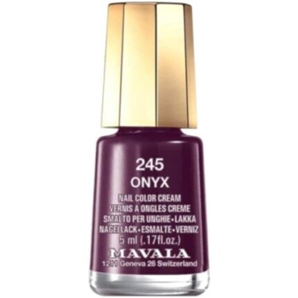Кремовый лак для ногтей Mini Nail Color Onyx 245 5 мл, Mavala
Кремовый лак для ногтей Mini Nail Color Onyx 245 5 мл, Mavala