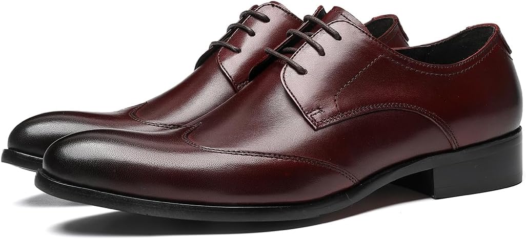 Мужские кожаные туфли дерби Neufboissee, бордовый
Мужские кожаные туфли дерби Neufboissee, бордовый