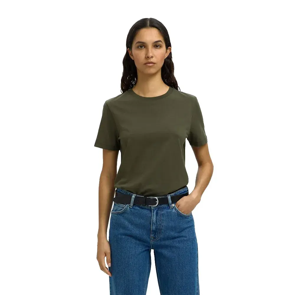 Футболка с коротким рукавом Selected My Essential, зеленый
Футболка с коротким рукавом Selected My Essential, зеленый