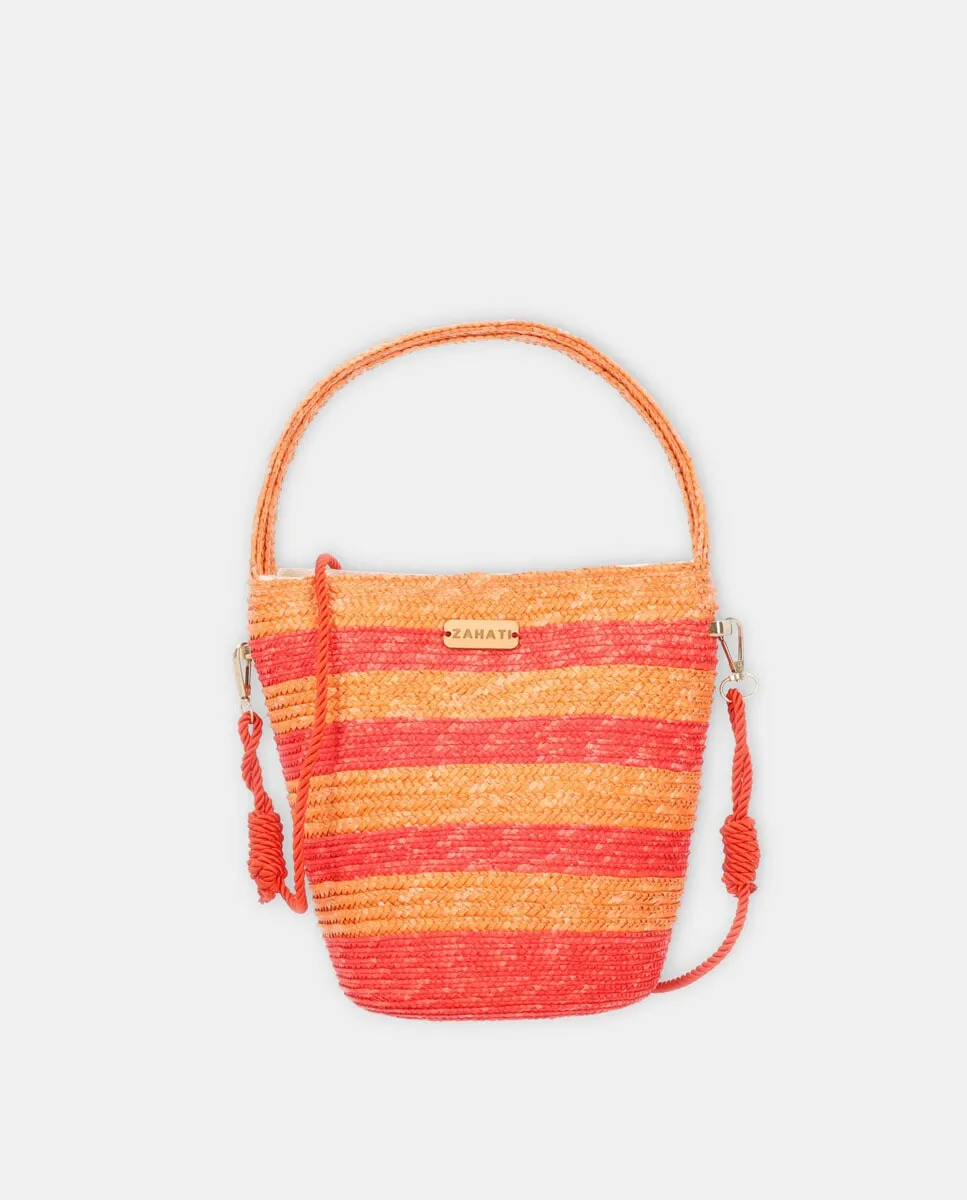 Двухцветный соломенный хобо в полоску Pepa M красного и оранжевого цвета Zahati, мультиколор, Красный, Двухцветный соломенный хобо в полоску Pepa M красного и оранжевого цвета Zahati, мультиколор 
Двухцветный соломенный хобо в полоску Pepa M красного и оранжевого цвета Zahati, мультиколор, Красный, Двухцветный соломенный хобо в полоску Pepa M красного и оранжевого цвета Zahati, мультиколор