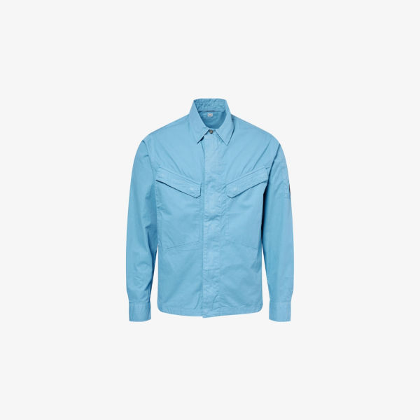 Рубашка Cp Company на молнии с карманами, синий
Рубашка Cp Company на молнии с карманами, синий