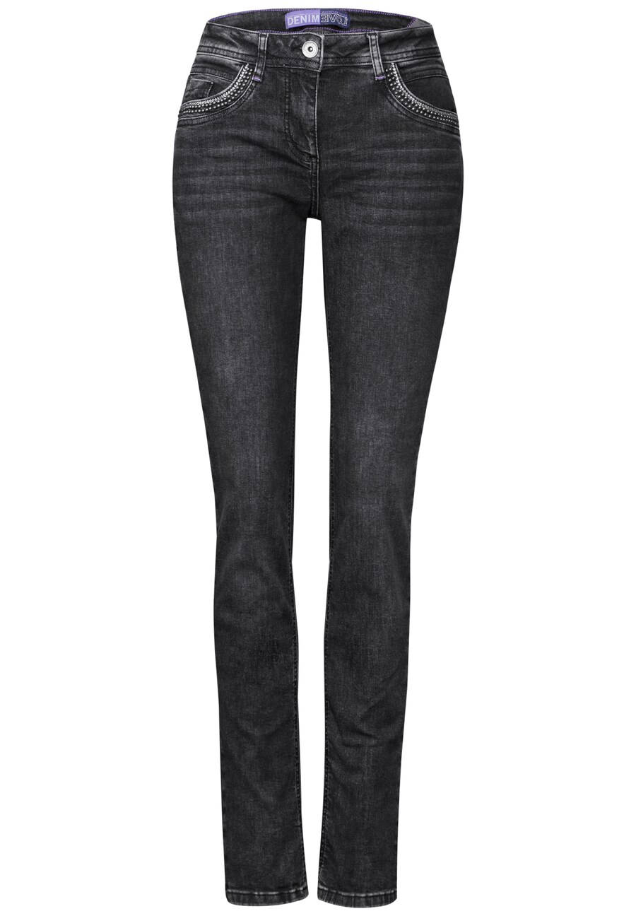 Узкие джинсы CECIL, Black Denim
Узкие джинсы CECIL, Black Denim