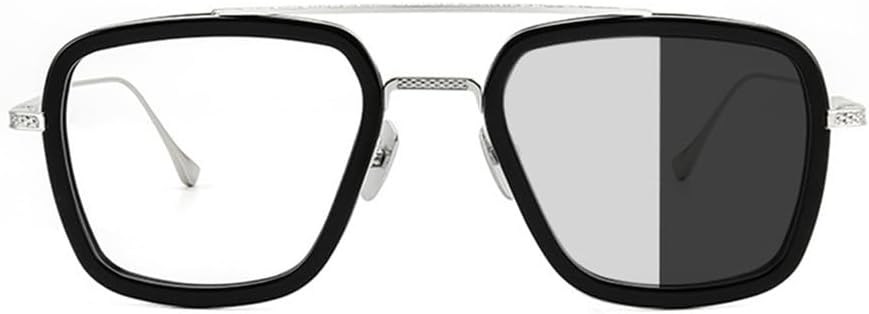 Женские солнцезащитные очки с фотохромными поляризованными линзами, мужские винтажные солнцезащитные очки большого размера с двойной перемычкой generic, Color Changing
Женские солнцезащитные очки с фотохромными поляризованными линзами, мужские винтажные солнцезащитные очки большого размера с двойной перемычкой generic, Color Changing