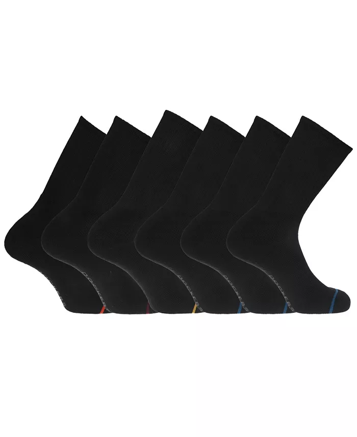 Мужские носки Performance - 3 и 6 пар спортивные и классические носки-гольф Dockers, черный 
Мужские носки Performance - 3 и 6 пар спортивные и классические носки-гольф Dockers, черный