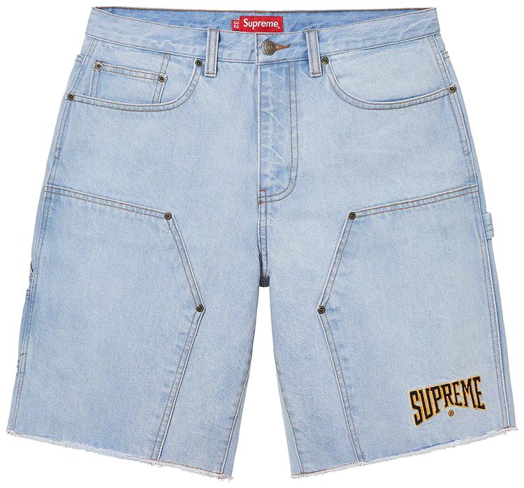Джинсовые шорты Supreme Cutoff Double Knee Denim Painter Short, синий
Джинсовые шорты Supreme Cutoff Double Knee Denim Painter Short, синий