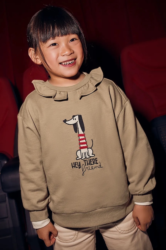 Детская хлопковая толстовка Mayoral, коричневый
Детская хлопковая толстовка Mayoral, коричневый