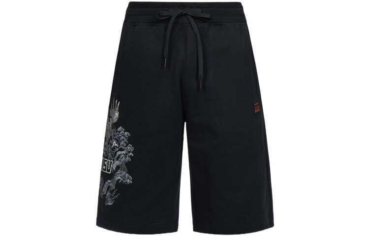 Спортивные шорты мужские черные Evisu, черный
Спортивные шорты мужские черные Evisu, черный