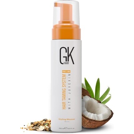 Мусс для укладки волос Global Keratin, придающий объем, 8,5 жидких унций, 250 мл — укрепляет кудри, придает объем, среднюю фиксацию и блеск. Увлажняющая сушка феном, пена для контроля запутывания волос для всех типов — унисекс, Gk Hair
Мусс для укладки волос Global Keratin, придающий объем, 8,5 жидких унций, 250 мл — укрепляет кудри, придает объем, среднюю фиксацию и блеск. Увлажняющая сушка феном, пена для контроля запутывания волос для всех типов — унисекс, Gk Hair