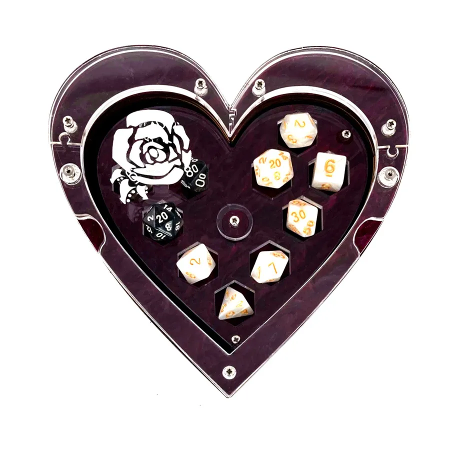 Love of My Dice с гравировкой в виде розы — симфония фиолетовая, Dice Trays (C4 Labs)
Love of My Dice с гравировкой в виде розы — симфония фиолетовая, Dice Trays (C4 Labs)