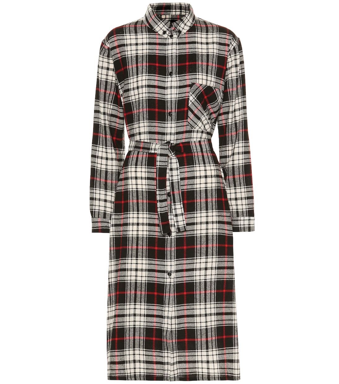 Платье-рубашка из смесовой шерсти в клетку Woolrich, Black Hunting
Платье-рубашка из смесовой шерсти в клетку Woolrich, Black Hunting