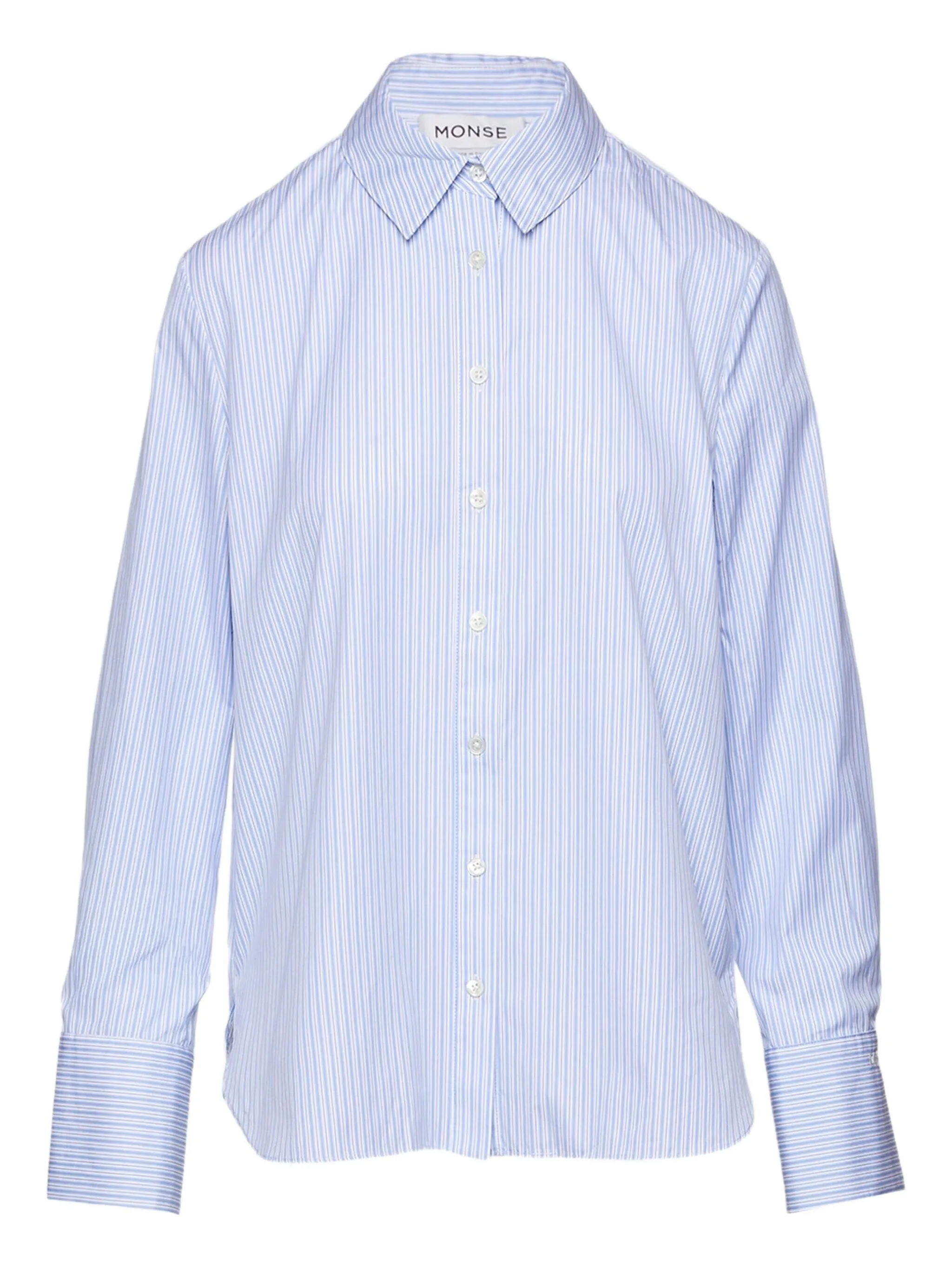 Рубашка с разрезом на спине Monse, синий
Рубашка с разрезом на спине Monse, синий