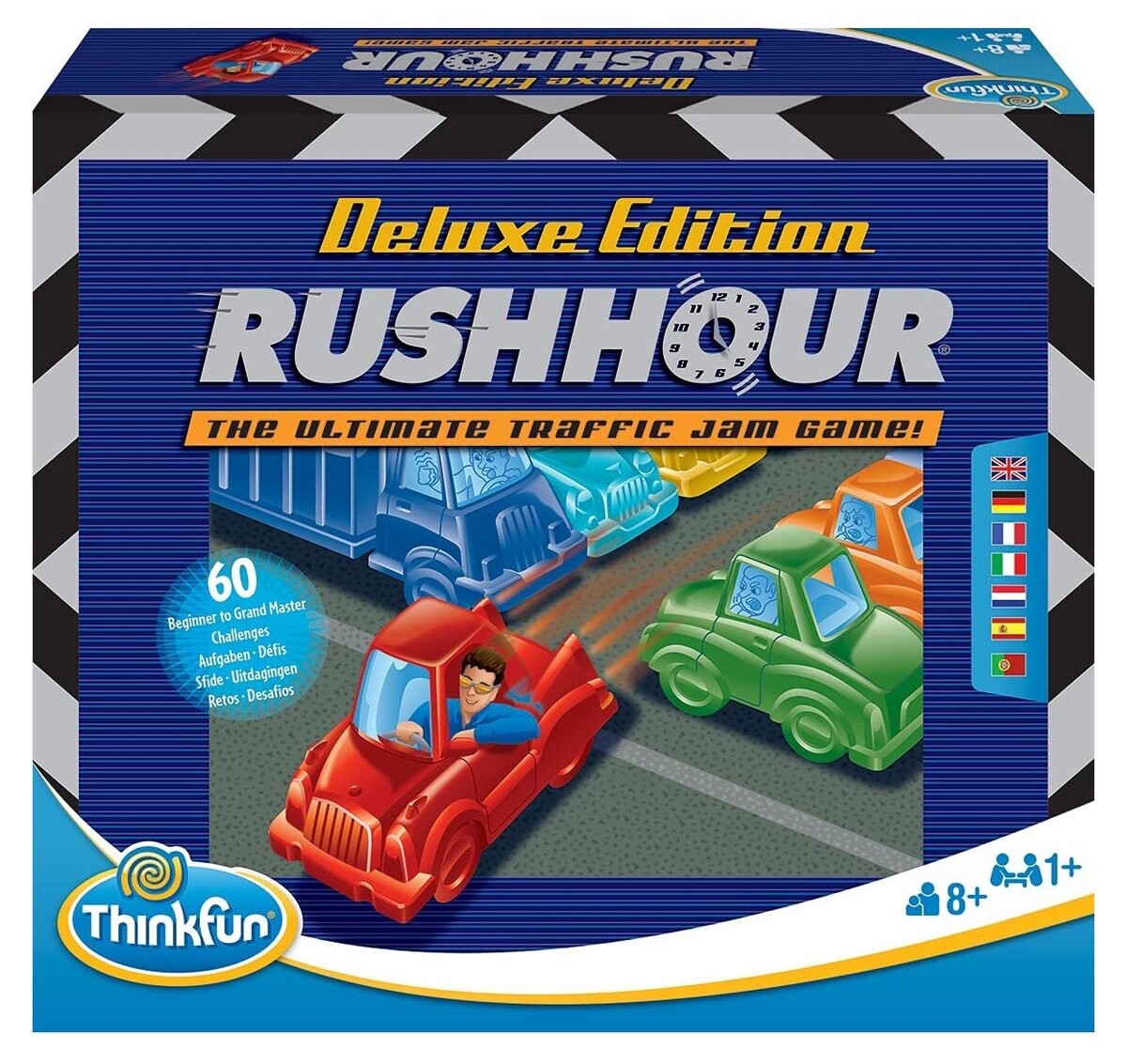 Игра-головоломка Ravensburger, Rush Hour Deluxe 76519
Игра-головоломка Ravensburger, Rush Hour Deluxe 76519