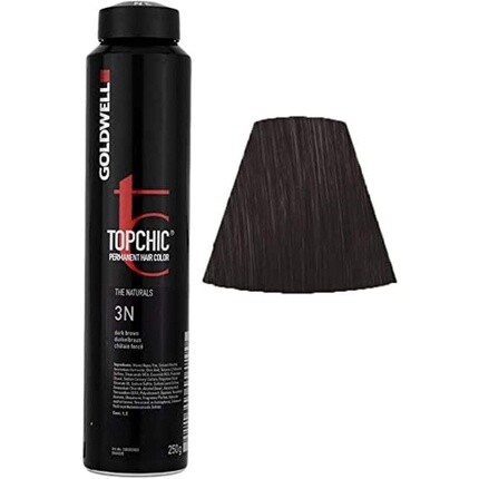 Стойкая краска для волос Topchic The Naturals 3N 250 мл, Goldwell 
Стойкая краска для волос Topchic The Naturals 3N 250 мл, Goldwell