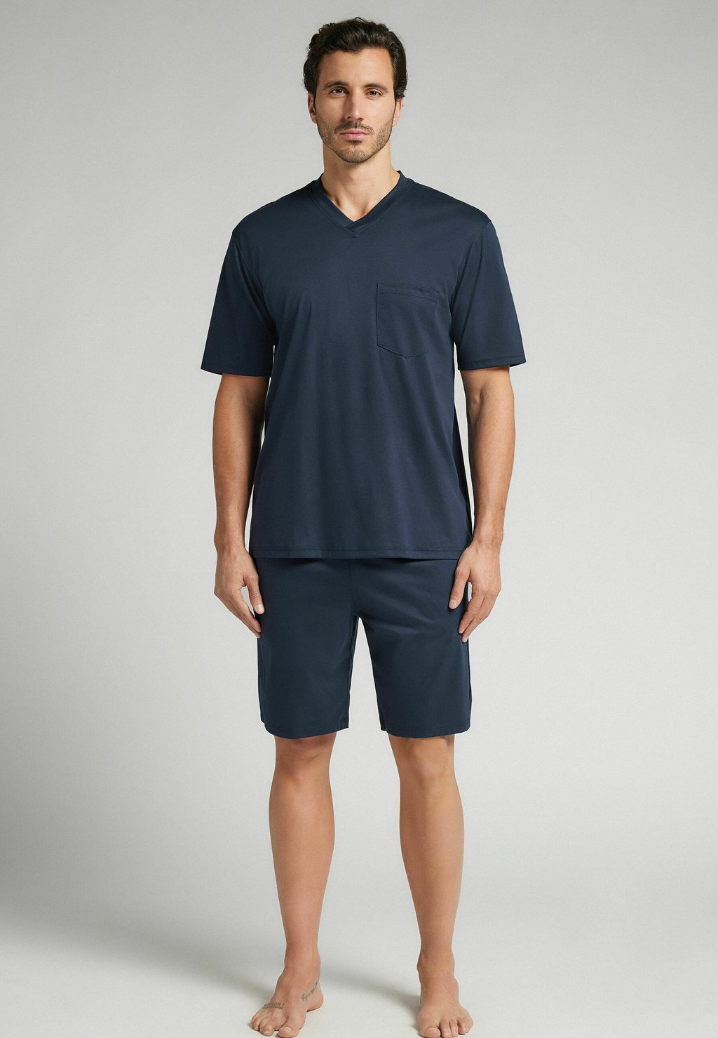 Пижама SET - Pyjama set IUMAN Intimissimi Uomo, синий 
Пижама SET - Pyjama set IUMAN Intimissimi Uomo, синий