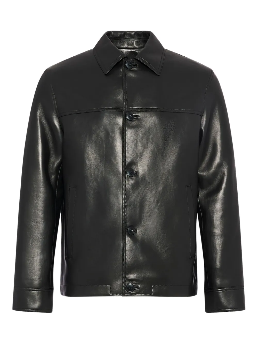 Куртка из овечьей кожи с застежкой на пуговицы YVES SALOMON, черный
Куртка из овечьей кожи с застежкой на пуговицы YVES SALOMON, черный