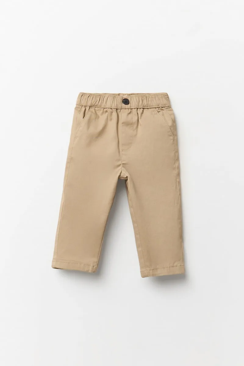 Хлопковые брюки комфорт Sfera, песочный
Хлопковые брюки комфорт Sfera, песочный