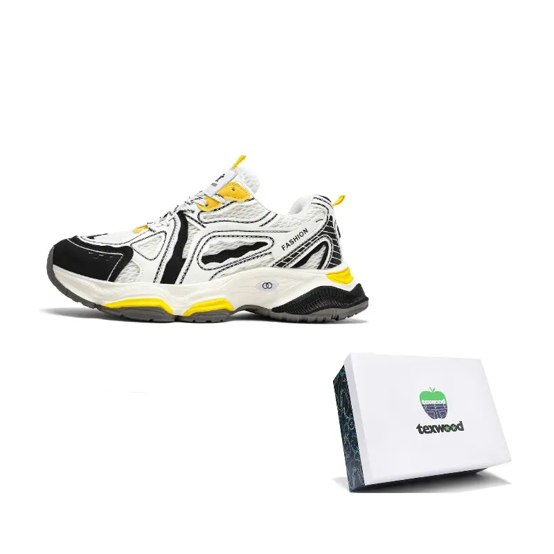 TEXWOOD Коллекционные кроссовки Galaxy Warship мужские низкие массивные бело-желтые, цвет White Yellow Box
TEXWOOD Коллекционные кроссовки Galaxy Warship мужские низкие массивные бело-желтые, цвет White Yellow Box