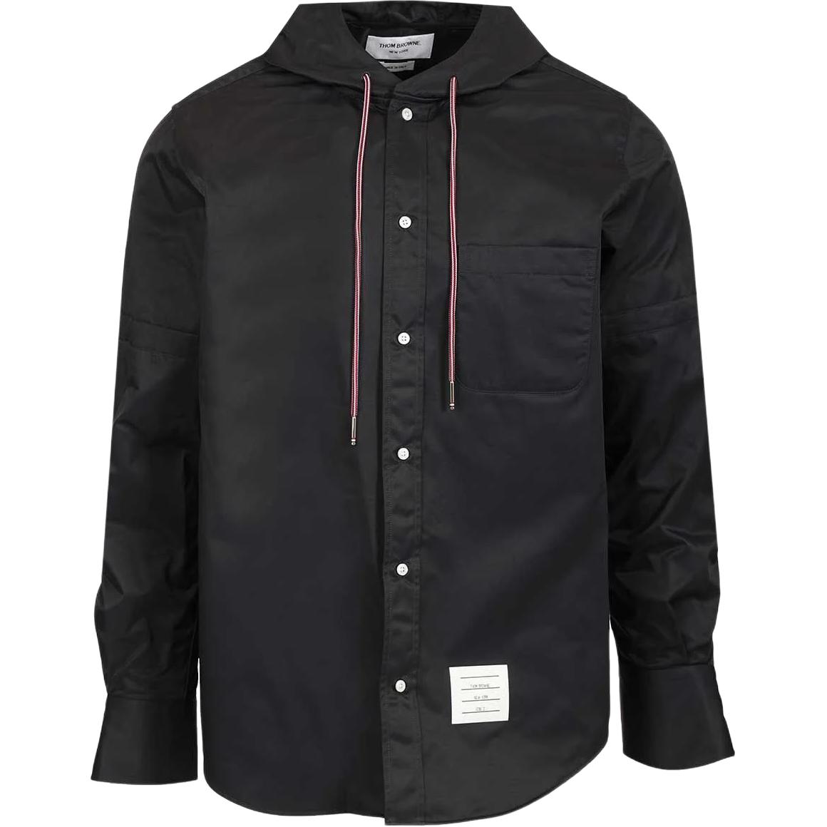 THOM BROWNE Синяя худи с капюшоном
THOM BROWNE Синяя худи с капюшоном