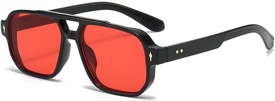 Солнцезащитные очки с двойной перемычкой, панк-стиль, защита от ультрафиолета UV400, для мужчин и женщин, для занятий спортом на открытом воздухе и путешествий UYPTK, Black Red
Солнцезащитные очки с двойной перемычкой, панк-стиль, защита от ультрафиолета UV400, для мужчин и женщин, для занятий спортом на открытом воздухе и путешествий UYPTK, Black Red