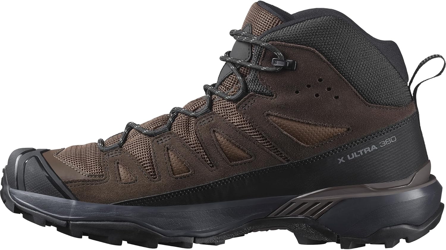 Кроссовки для походов Salomon Men's X Ultra 360 Leather, Dark Earth/Delicioso/Castlerock
Кроссовки для походов Salomon Men's X Ultra 360 Leather, Dark Earth/Delicioso/Castlerock