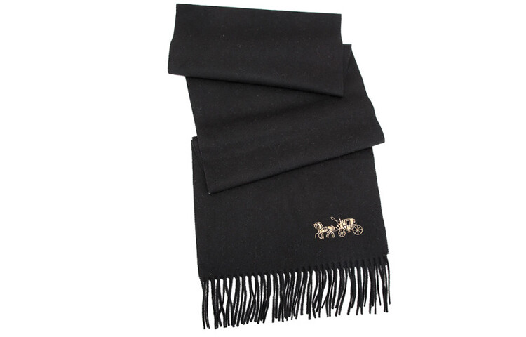 Трикотажный шарф унисекс COACH, Black
Трикотажный шарф унисекс COACH, Black