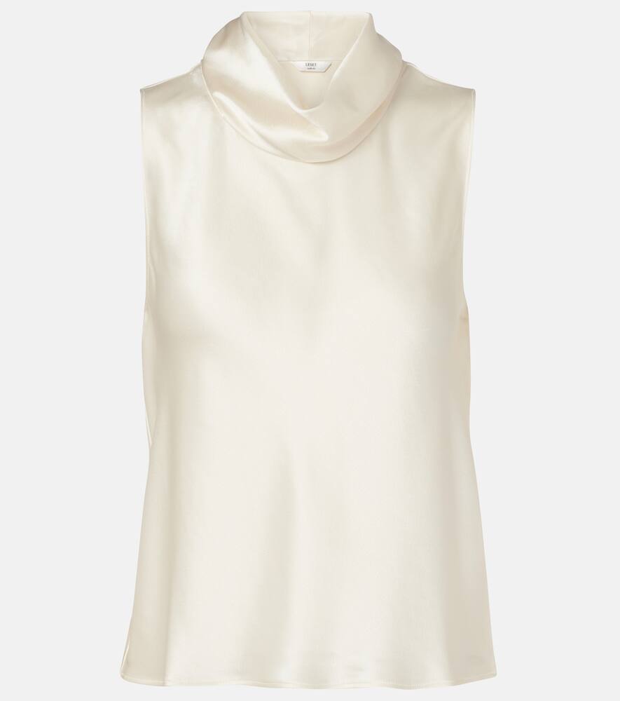 Бархатная сатиновая майка Leset, Creme
Бархатная сатиновая майка Leset, Creme