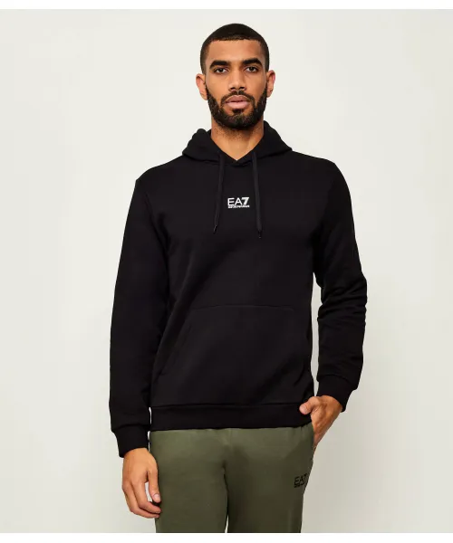 Толстовка Regular fit Ea7, черный 
Толстовка Regular fit Ea7, черный