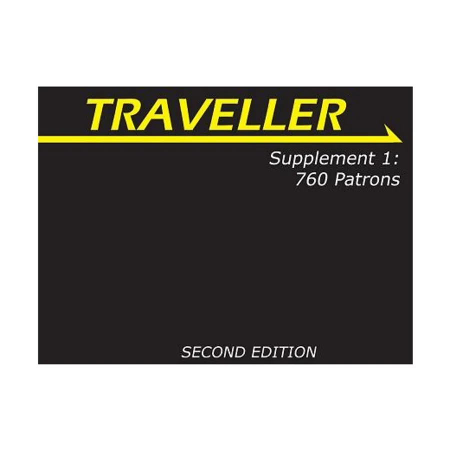 Supplement 1 - 760 Patrons (2nd Edition), Traveller (Mongoose 1st Edition) - Supplement Series, твердый переплет
Supplement 1 - 760 Patrons (2nd Edition), Traveller (Mongoose 1st Edition) - Supplement Series, твердый переплет