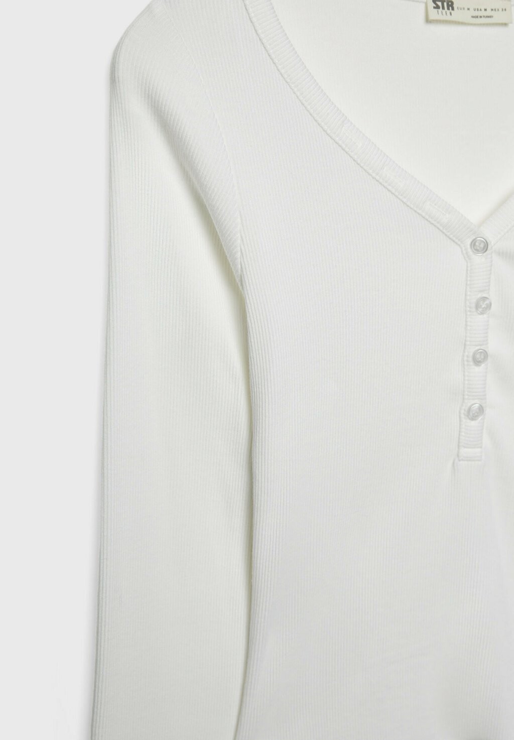 Футболка с длинным рукавом Stradivarius, белая, Белый, Футболка с длинным рукавом Stradivarius, белая
Футболка с длинным рукавом Stradivarius, белая, Белый, Футболка с длинным рукавом Stradivarius, белая