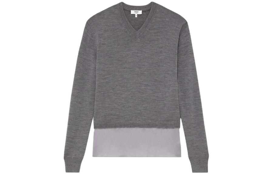 Свитер Women's Dark Gray & Gray 1QH THEORY, темно-серый
Свитер Women's Dark Gray & Gray 1QH THEORY, темно-серый