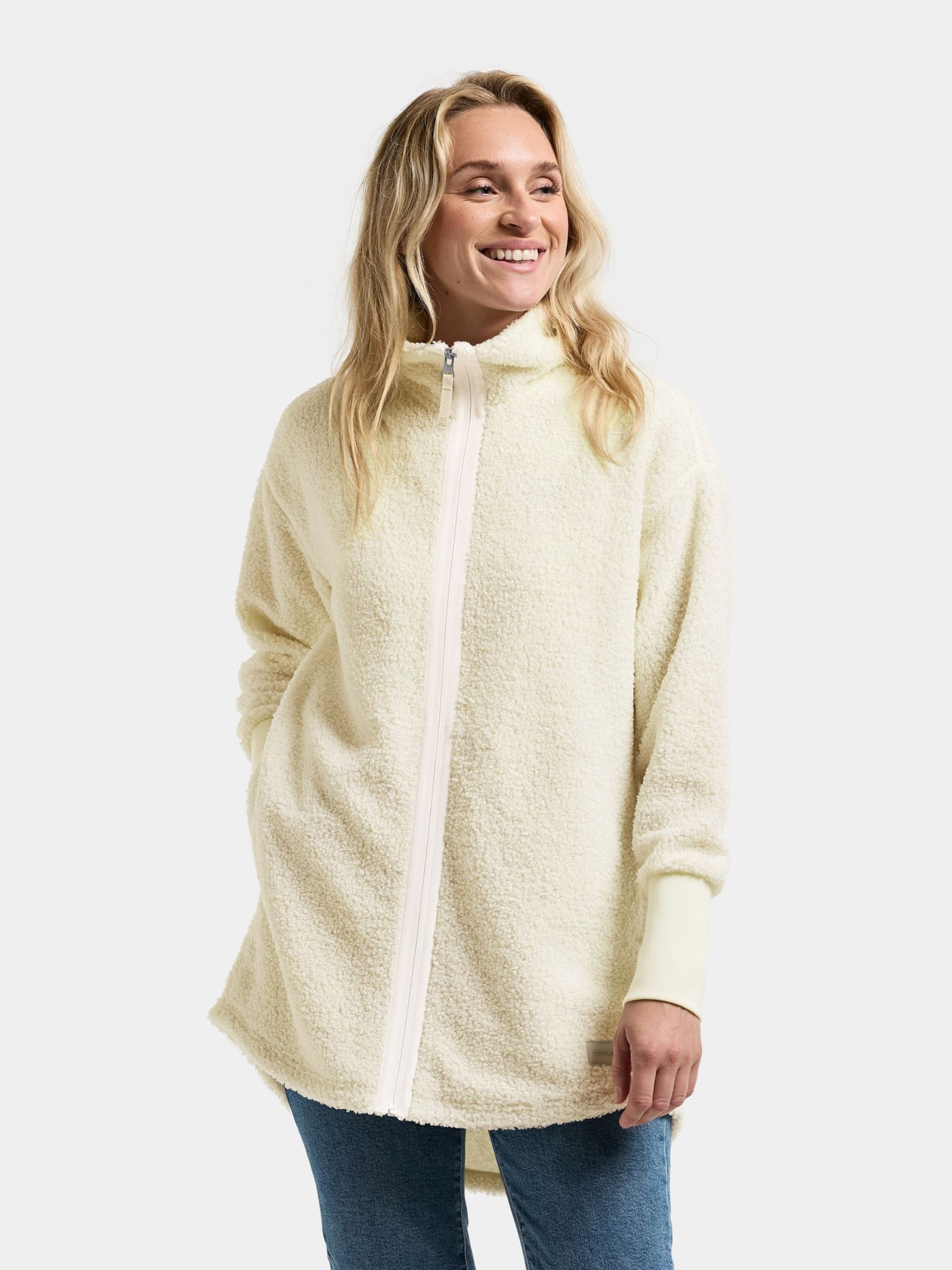 Didriksons Флисовая куртка 'Tola' в цвете Wool White
Didriksons Флисовая куртка 'Tola' в цвете Wool White