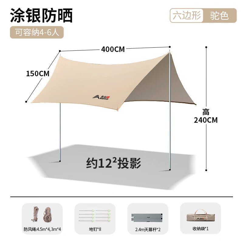 BSWolf виниловый навес, палатка для кемпинга, пикника, защита от солнца, непромокаемый шестиугольный уличный солнцезащитный козырек 5*3 метра, окрашенный в серебристый цвет хаки
BSWolf виниловый навес, палатка для кемпинга, пикника, защита от солнца, непромокаемый шестиугольный уличный солнцезащитный козырек 5*3 метра, окрашенный в серебристый цвет хаки
