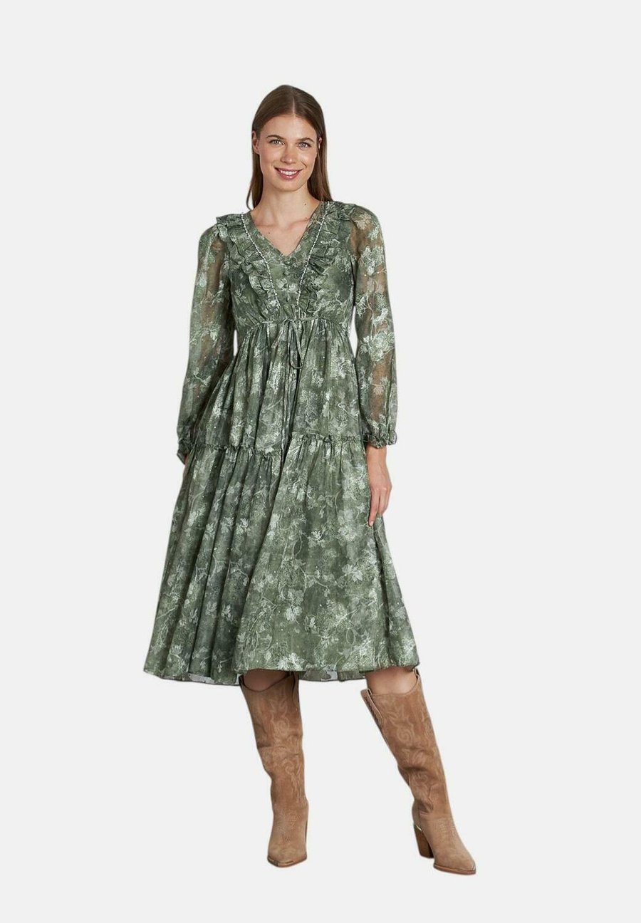 Платье Alma en Pena Day dress, Persimmon/Khaki
Платье Alma en Pena Day dress, Persimmon/Khaki