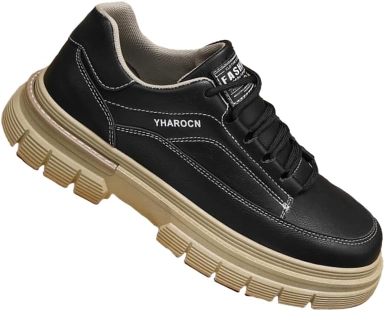 Мужские кроссовки с толстой подошвой, для повседневной носки и спорта. Дышащие и удобные. Противоскользящие и прочные. Подходят для альпинизма, пеших прогулок и активного отдыха на свежем воздухе Fmshi, черный
Мужские кроссовки с толстой подошвой, для повседневной носки и спорта. Дышащие и удобные. Противоскользящие и прочные. Подходят для альпинизма, пеших прогулок и активного отдыха на свежем воздухе Fmshi, черный