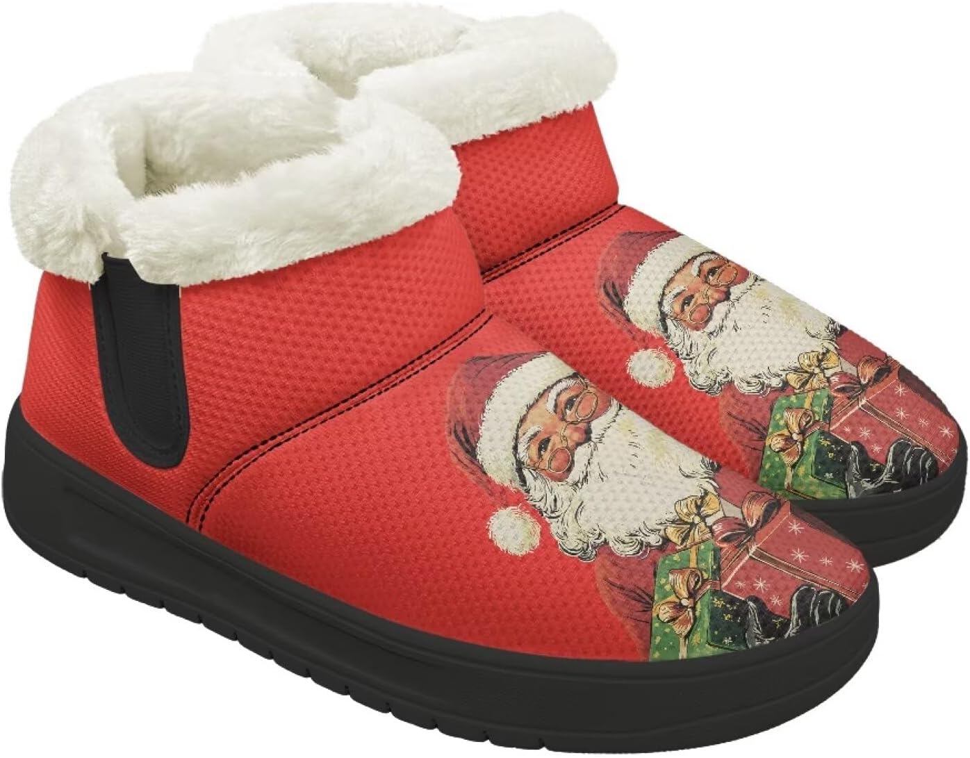 Зимние ботинки для женщин и мужчин, минималистичные, теплые с мехом, с широким носком, на щиколотку, с легким надеванием, для прогулок и бега Chririnla, Xmas Santa Claus
Зимние ботинки для женщин и мужчин, минималистичные, теплые с мехом, с широким носком, на щиколотку, с легким надеванием, для прогулок и бега Chririnla, Xmas Santa Claus