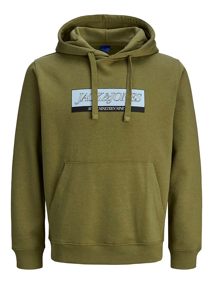 Толстовка цвета хаки Jack & Jones
Толстовка цвета хаки Jack & Jones