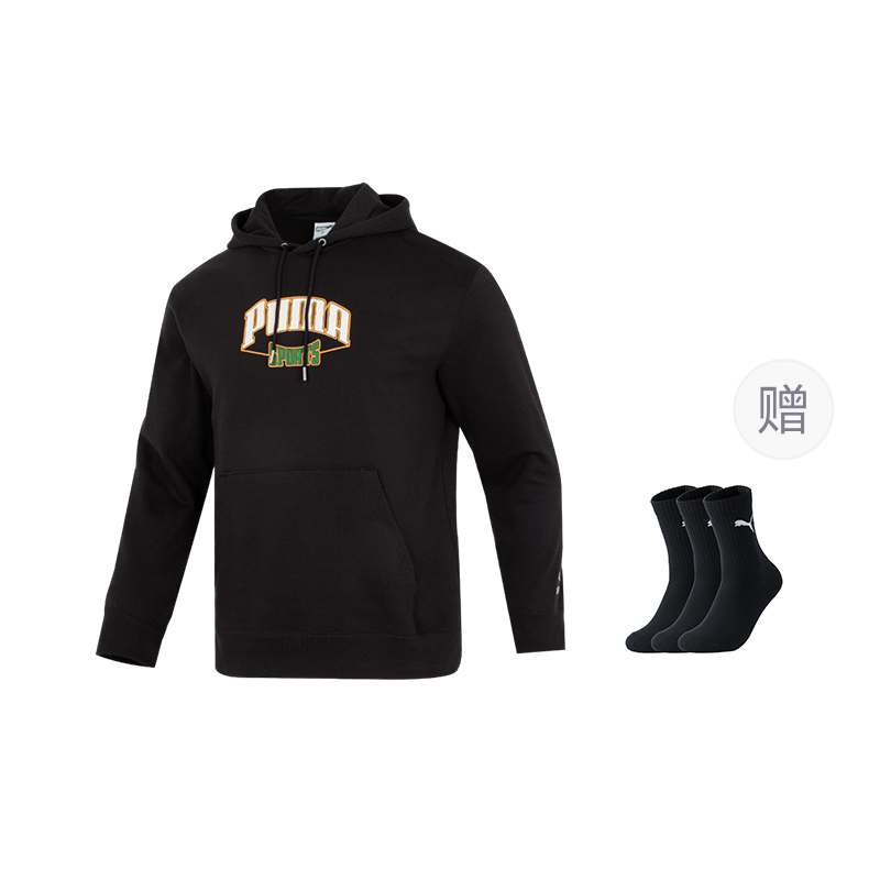 Puma Мужская толстовка DOWNTOWN, черная
Puma Мужская толстовка DOWNTOWN, черная