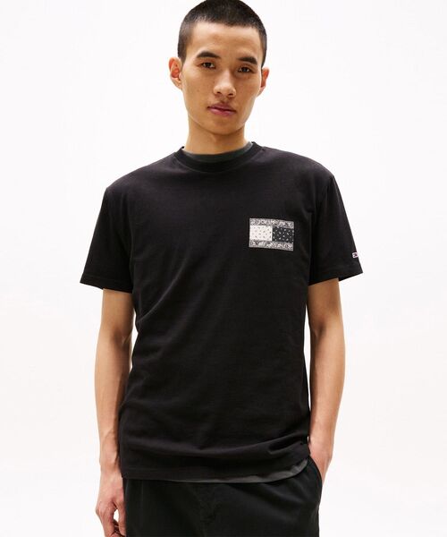 Футболка с принтом пейсли TOMMY JEANS, черный
Футболка с принтом пейсли TOMMY JEANS, черный