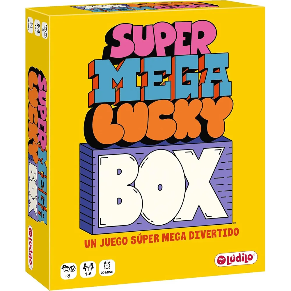 Карточная игра Lúdilo Super Mega Lucky Box, желтый
Карточная игра Lúdilo Super Mega Lucky Box, желтый