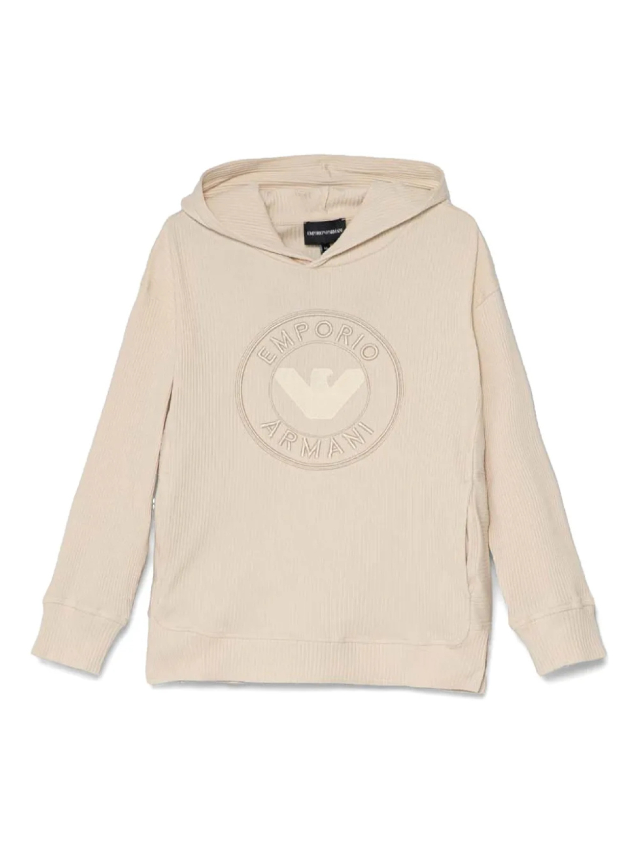 Толстовка с вышитым логотипом Emporio Armani, нейтральный
Толстовка с вышитым логотипом Emporio Armani, нейтральный