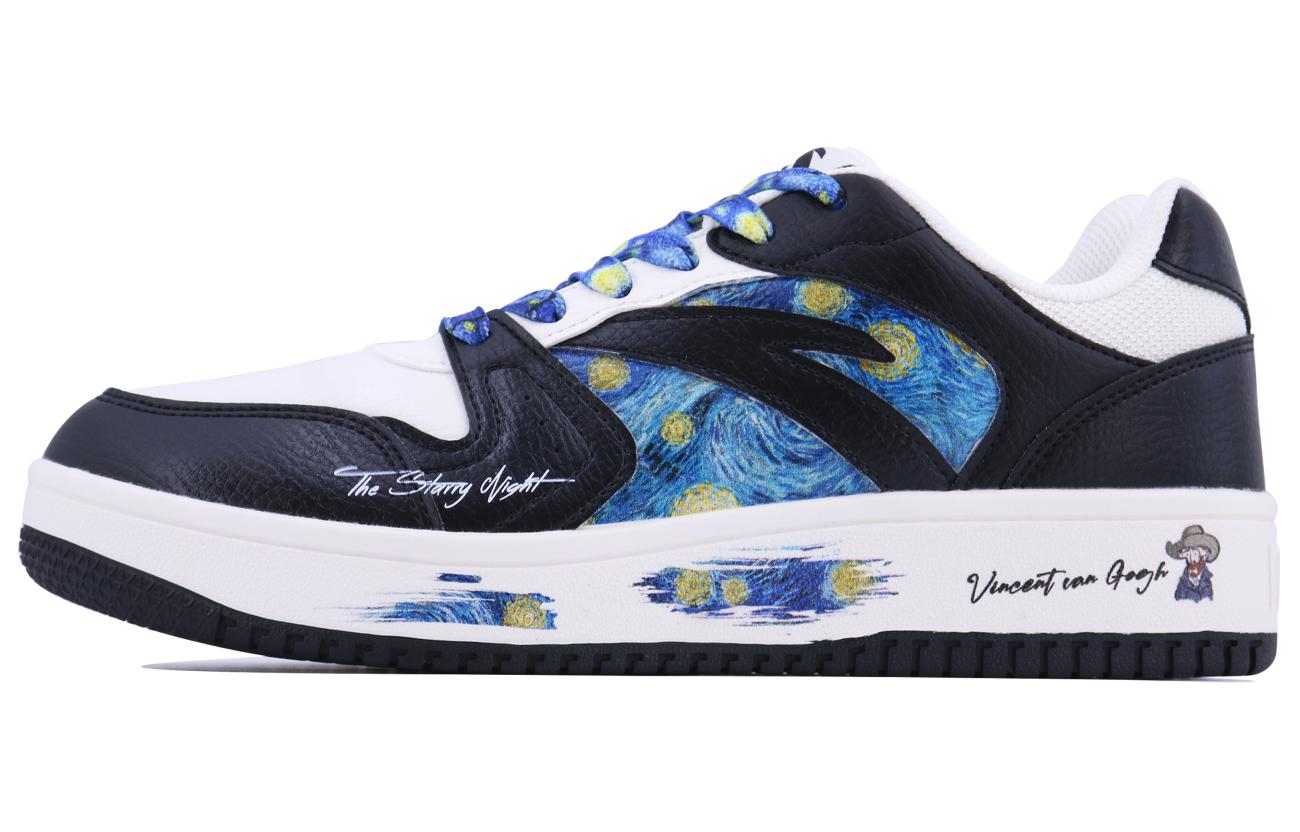 Антискользящие и износостойкие легкие низкие кеды для скейтбординга мужские бело-черные Anta
Антискользящие и износостойкие легкие низкие кеды для скейтбординга мужские бело-черные Anta