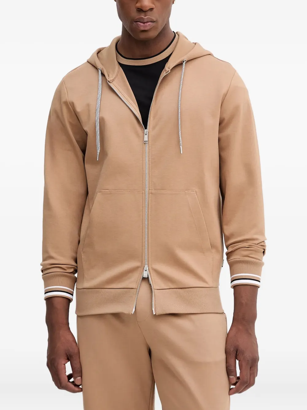 Худи на молнии Boss, бежевый
Худи на молнии Boss, бежевый