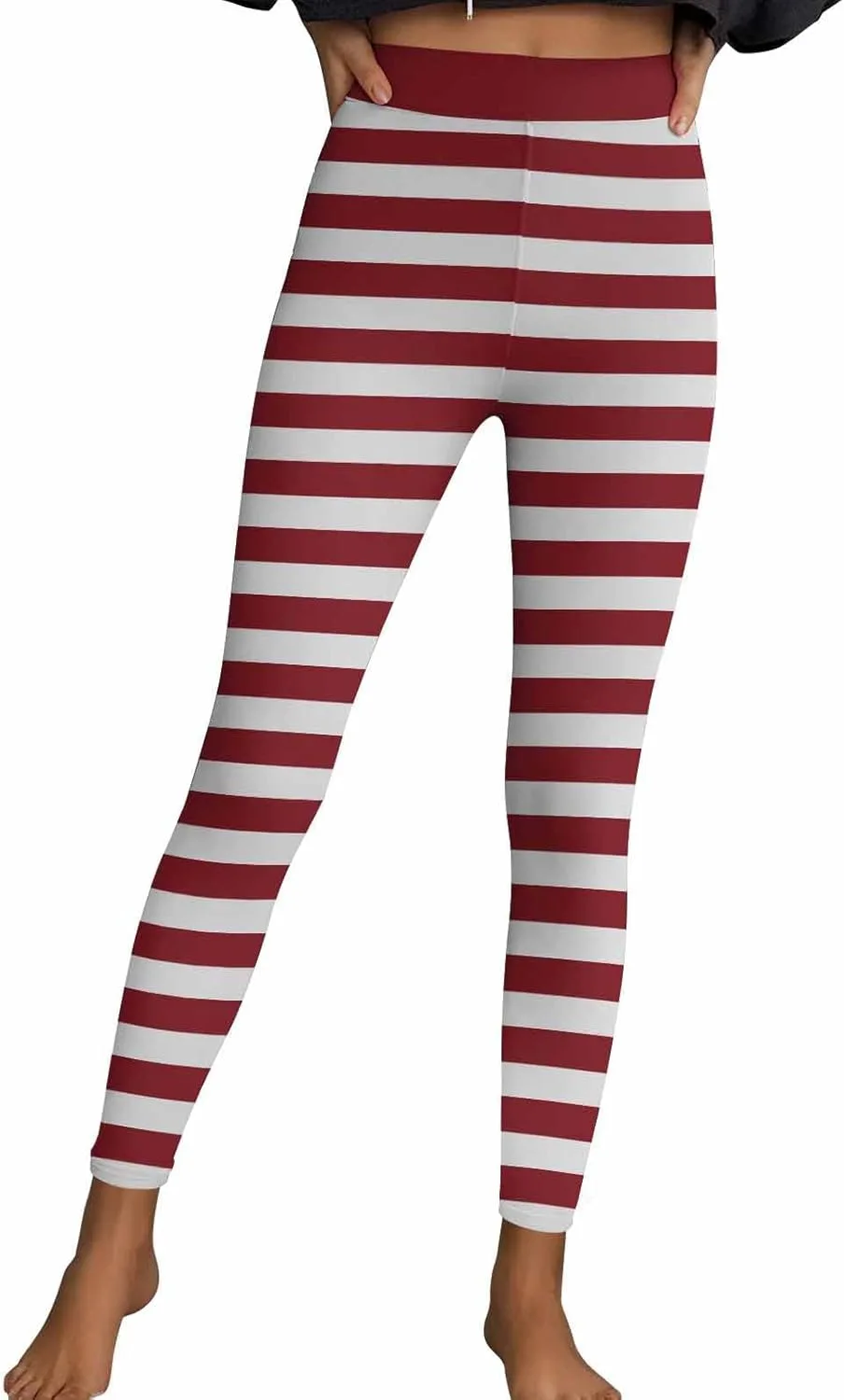 Полосатые леггинсы Women's Halloween с высокой талией и эффектом контроля живота Zzalalana
Полосатые леггинсы Women's Halloween с высокой талией и эффектом контроля живота Zzalalana