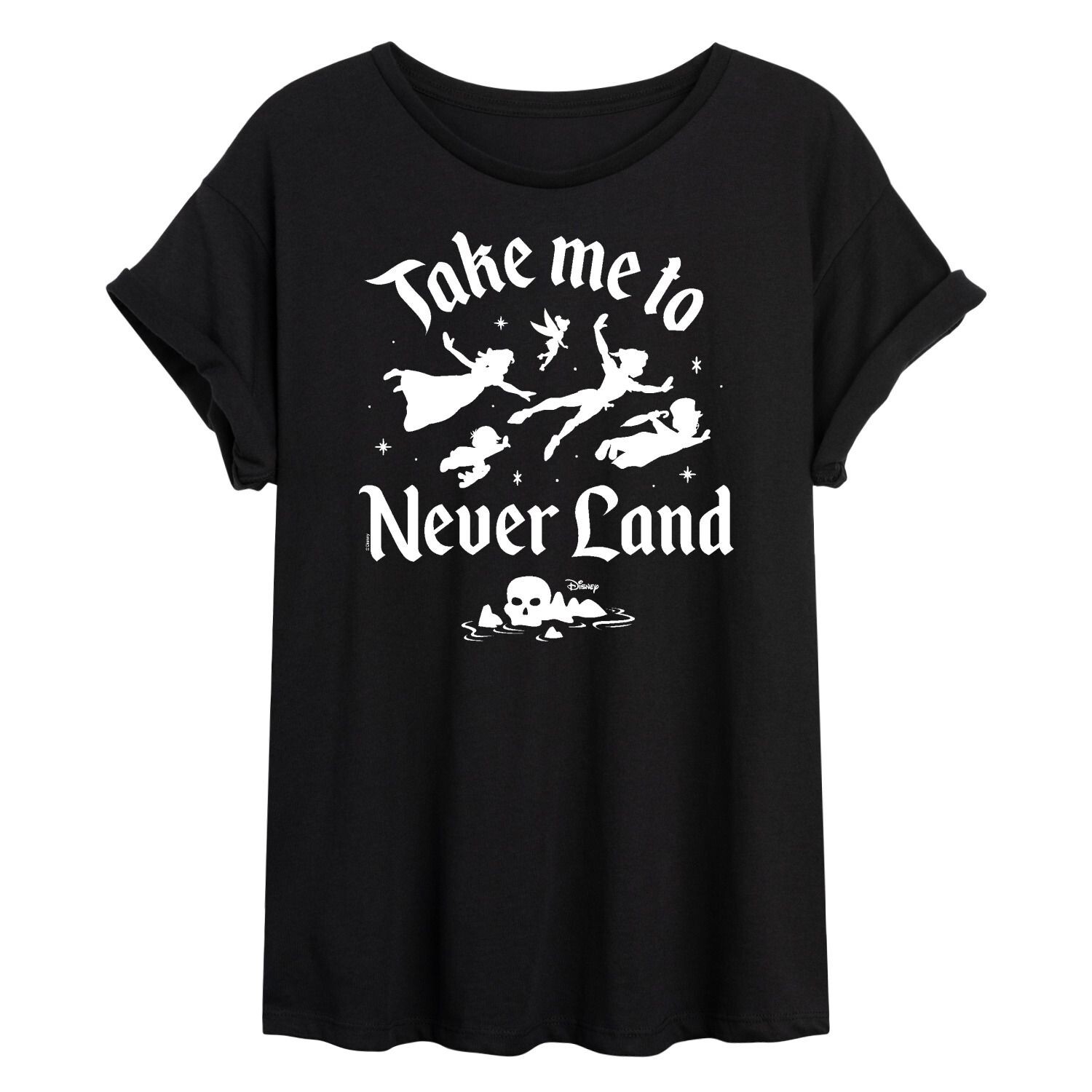 Футболка с струящимся рисунком Disney's Peter Pan Juniors To Never Land Land Disney
Футболка с струящимся рисунком Disney's Peter Pan Juniors To Never Land Land Disney