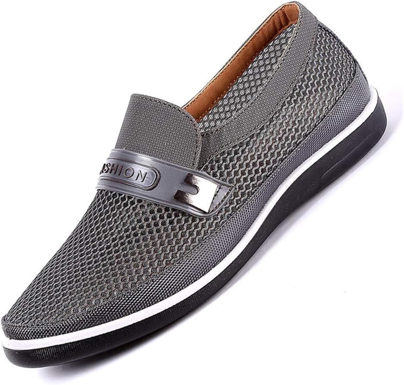 Мужские повседневные сетчатые лоферы летние, дышащие, легкие, удобные для ходьбы и вождения на улице Generic, серый
Мужские повседневные сетчатые лоферы летние, дышащие, легкие, удобные для ходьбы и вождения на улице Generic, серый