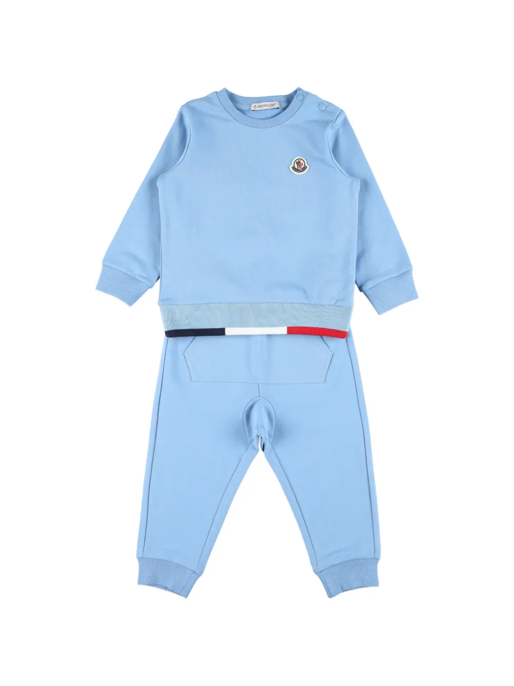 Спортивный костюм с нашивкой-логотипом Moncler Enfant, синий
Спортивный костюм с нашивкой-логотипом Moncler Enfant, синий