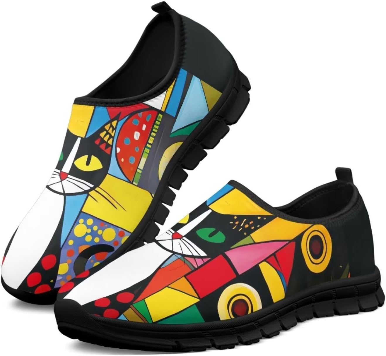 Мужские слипоны Twousenru, удобные повседневные лоферы, широкие, с нескользящей подошвой, обувь для работы, домашние тапочки, легкие кроссовки для улицы, Cat Abstract
Мужские слипоны Twousenru, удобные повседневные лоферы, широкие, с нескользящей подошвой, обувь для работы, домашние тапочки, легкие кроссовки для улицы, Cat Abstract