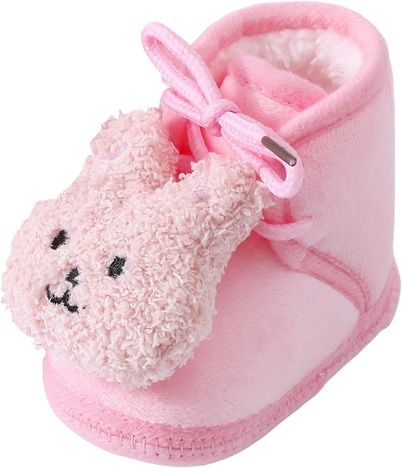 IWIHMIV Мягкие флисовые пинетки для новорожденных, носки-ботиночки для мальчиков и девочек, детские тапочки, удобные нескользящие зимние ботильоны, Pink
IWIHMIV Мягкие флисовые пинетки для новорожденных, носки-ботиночки для мальчиков и девочек, детские тапочки, удобные нескользящие зимние ботильоны, Pink