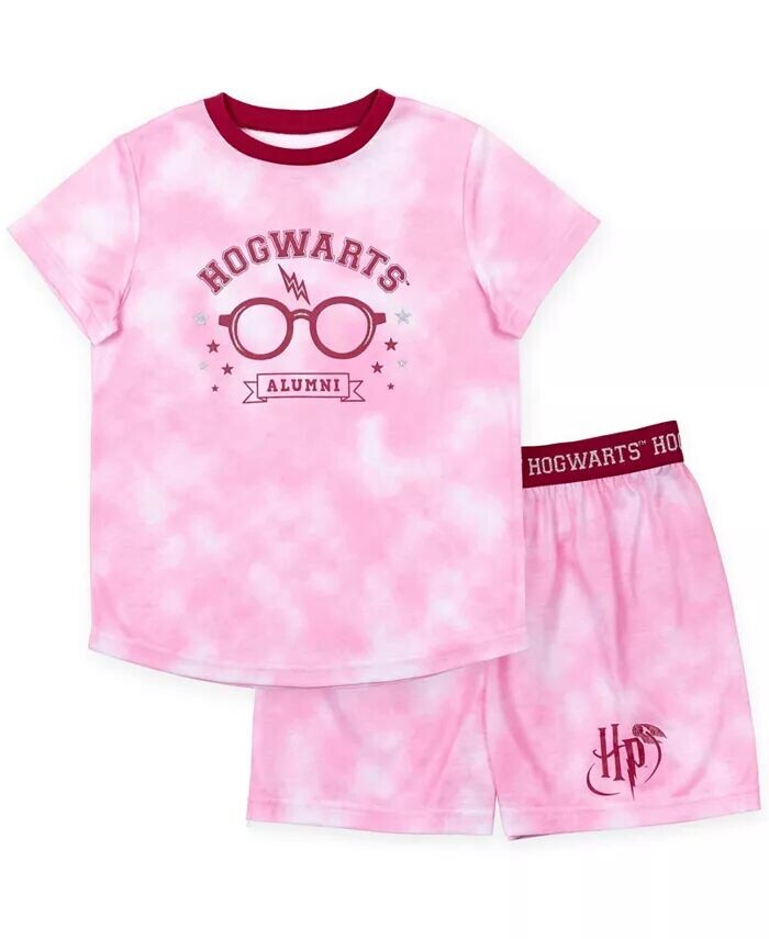 Пижамная рубашка и шорты для маленьких девочек, комплект для сна Tie Dye Pink Harry Potter, розовый
Пижамная рубашка и шорты для маленьких девочек, комплект для сна Tie Dye Pink Harry Potter, розовый